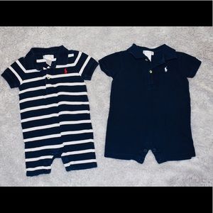 Two Polo Rompers